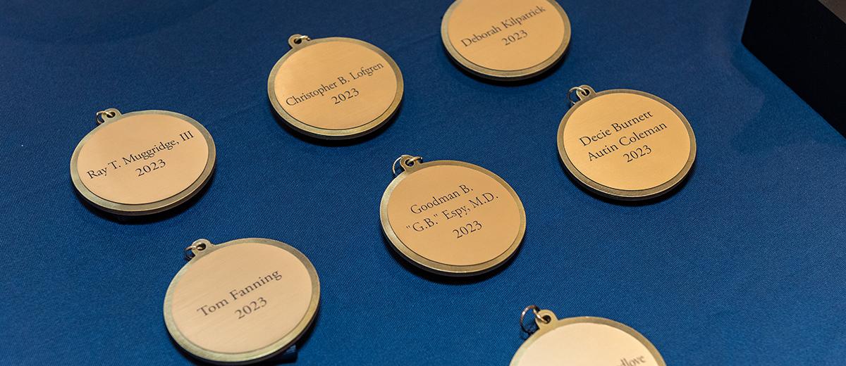alumni award medals