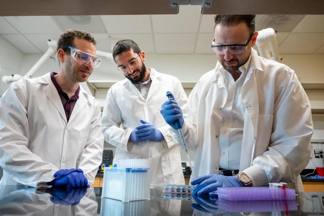 Alex Abramson's research team